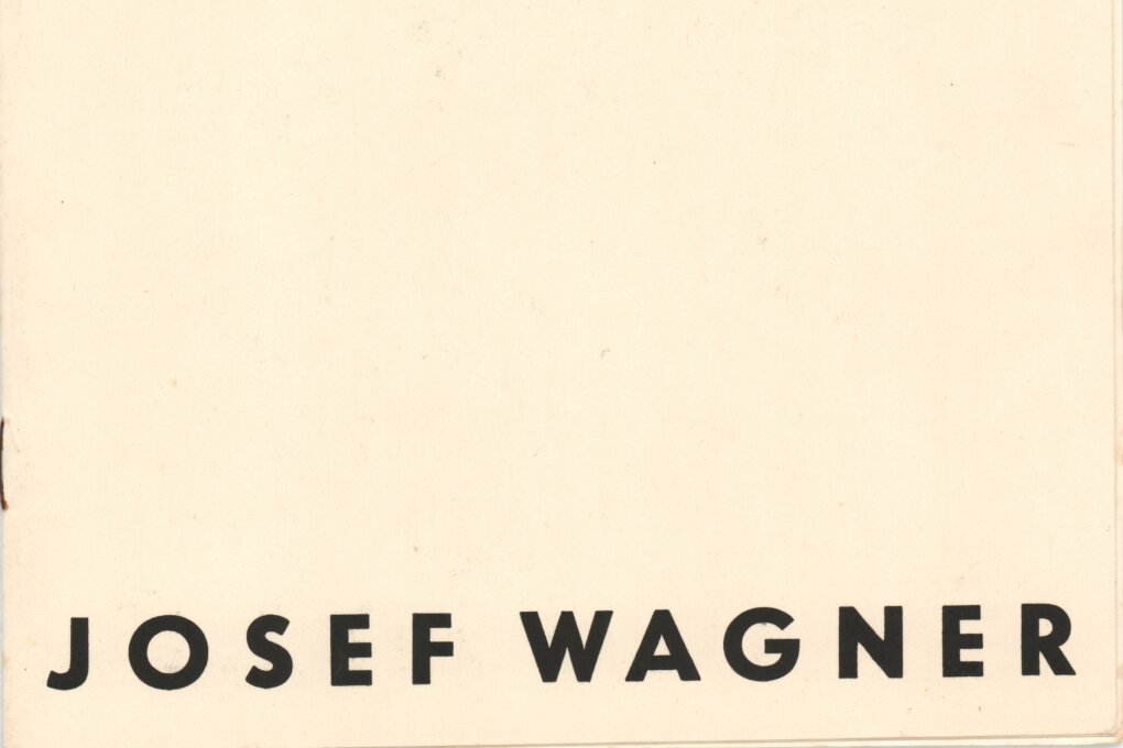 Josef Wagner – sochařská kresba